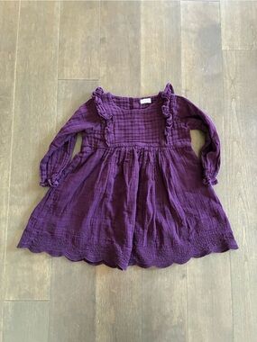 Jamie Kay Dress Purple Gauze